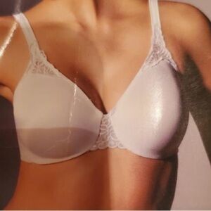 NWT Bali No Slip Straps Nude Bra Sz 38DD